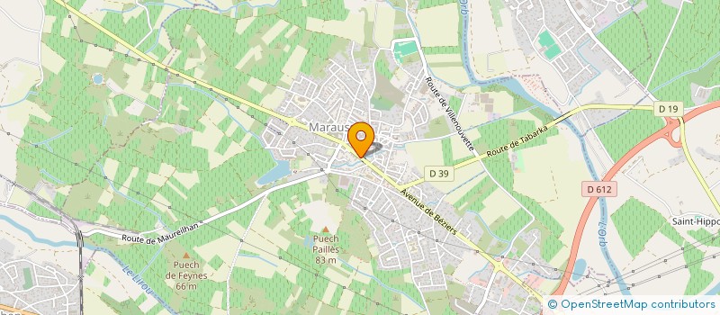 localisation de l'entreprise API SUN  MARAUSSAN