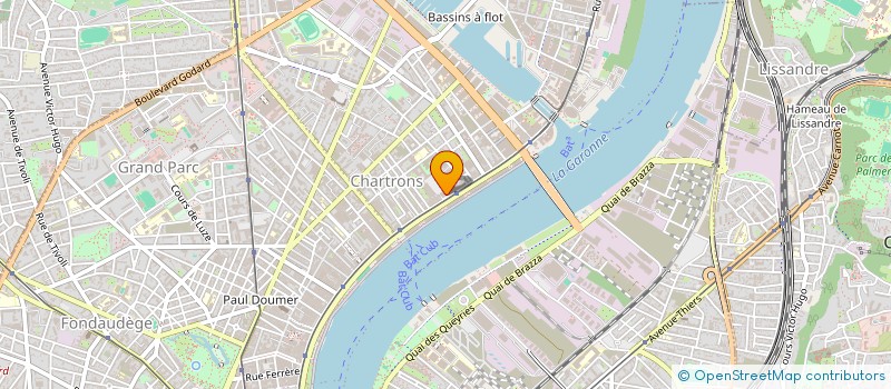 localisation de l'entreprise API.VIDEO à BORDEAUX