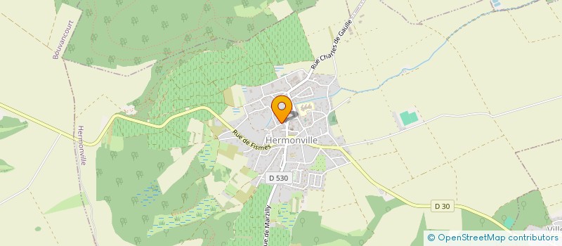 localisation de l'entreprise API'Z  HERMONVILLE