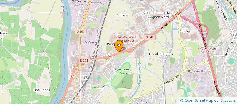 localisation de l'entreprise API2M à LE PONTET