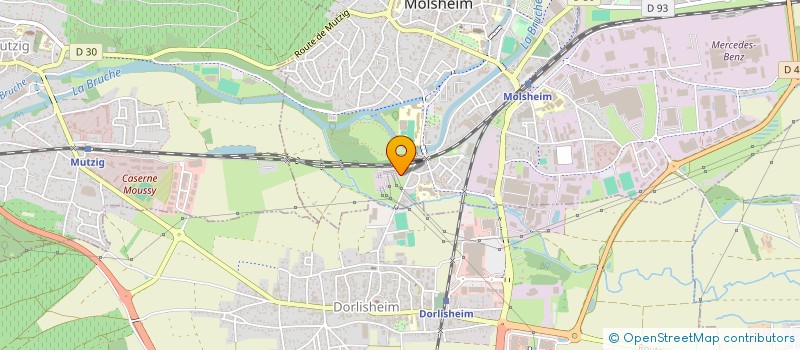 localisation de l'entreprise APIA ASSISTANCE PERSONNES ISOLEES AGEES  MOLSHEIM