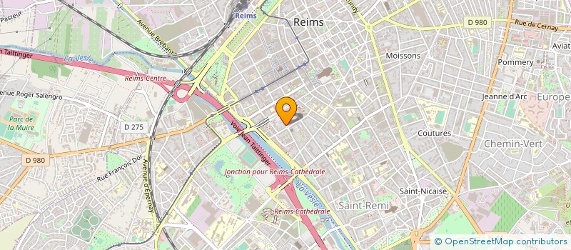 localisation de l'entreprise APIAO  REIMS