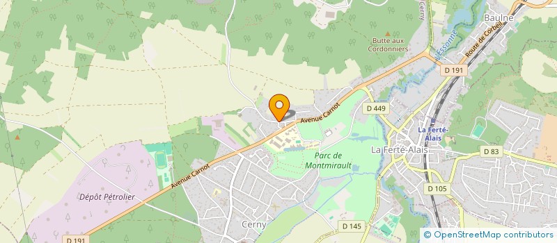 localisation de l'entreprise APIBEE DU GATINAIS à CERNY
