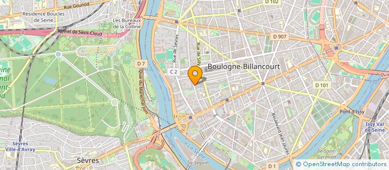 localisation de l'entreprise APIBRAINS à BOULOGNE-BILLANCOURT