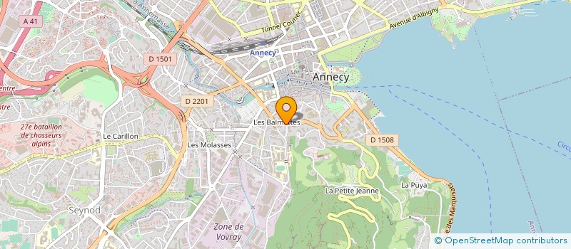 localisation de l'entreprise APIC  ANNECY