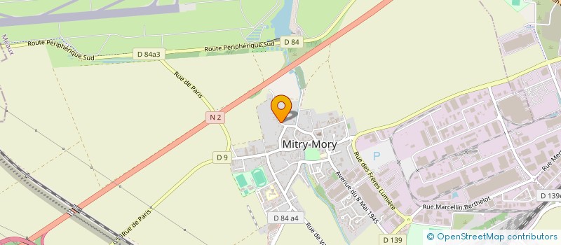 localisation de l'entreprise APIC  MITRY-MORY