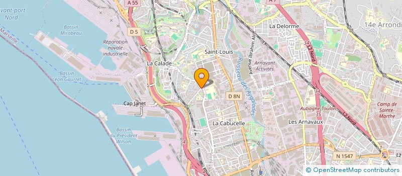 localisation de l'entreprise APIC SECURITE CANINE à MARSEILLE