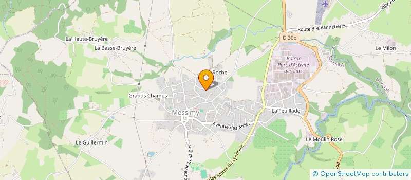 localisation de l'entreprise APIC-SYSTEM  MESSIMY