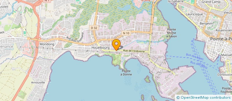 localisation de l'entreprise APICARAIBES à BAIE-MAHAULT