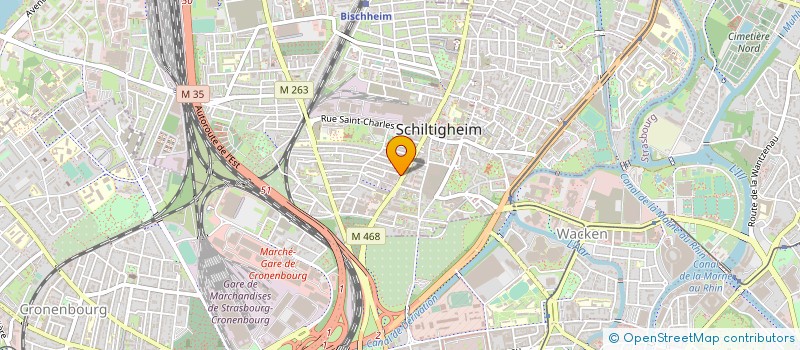 localisation de l'entreprise APICAYA à GEISPOLSHEIM