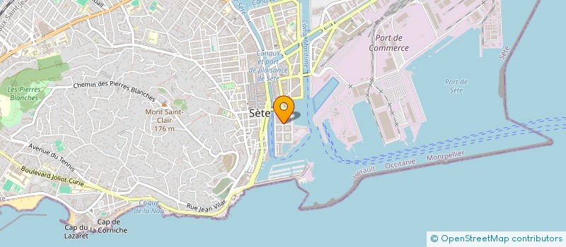 localisation de l'entreprise APICELLA LICCIARDI  SETE