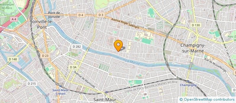 localisation de l'entreprise APICEM CONSULTING à CHAMPIGNY-SUR-MARNE