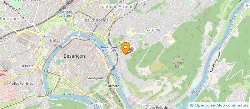 localisation de l'entreprise APICOLE DU DOUBS à BESANCON