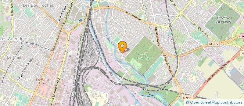 localisation de l'entreprise APICYCLETTE à DIJON