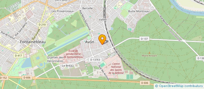 localisation de l'entreprise APIDAE à AVON