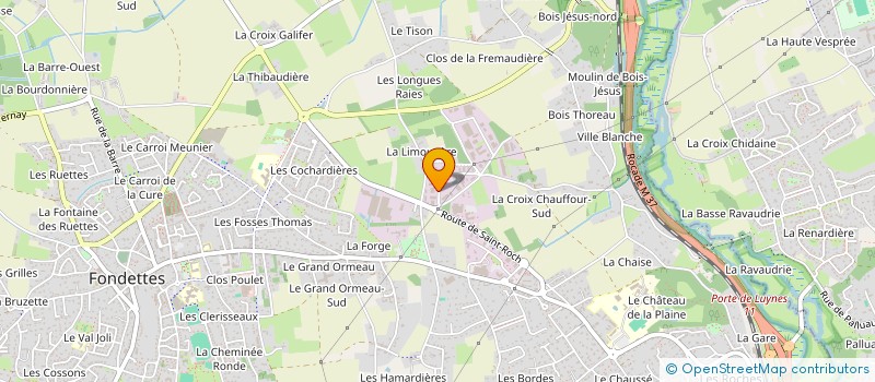localisation de l'entreprise APIE à FONDETTES