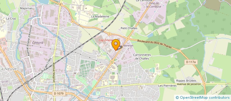 localisation de l'entreprise APIE LOGISTIC  BOURG-EN-BRESSE