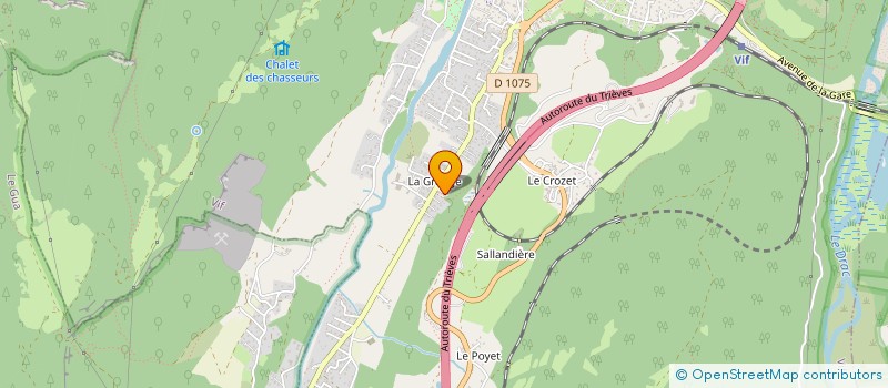 localisation de l'entreprise APIELEC à VIF