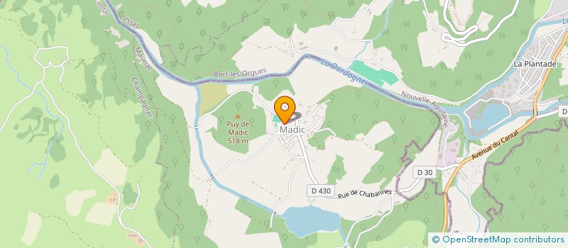 localisation de l'entreprise APIFLOR à MADIC