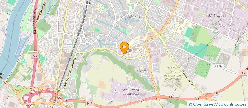 localisation de l'entreprise APIFORME à VALENCE