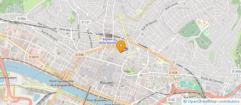 localisation de l'entreprise APIHE SAS à ROUEN