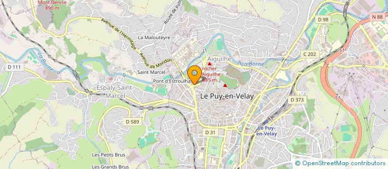 localisation de l'entreprise APIK à LE PUY-EN-VELAY