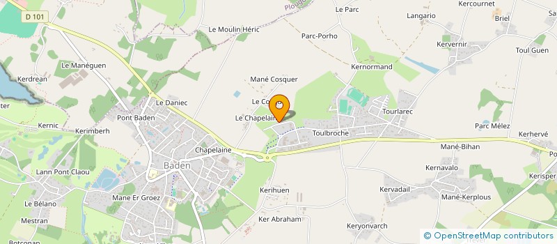 localisation de l'entreprise APIK  BADEN