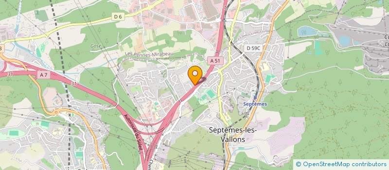 localisation de l'entreprise APIK FRANCE à SEPTEMES-LES-VALLONS