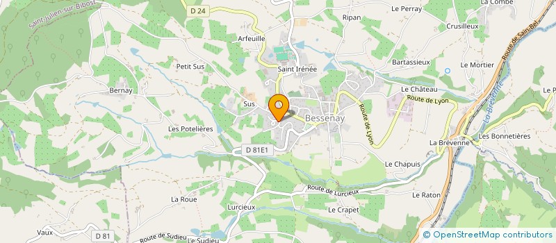 localisation de l'entreprise APILIOTIS  BESSENAY