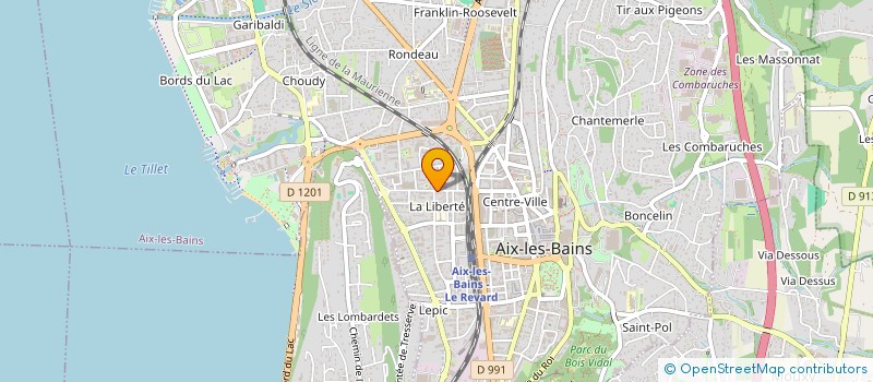 localisation de l'entreprise APILL ELEVATION  AIX-LES-BAINS