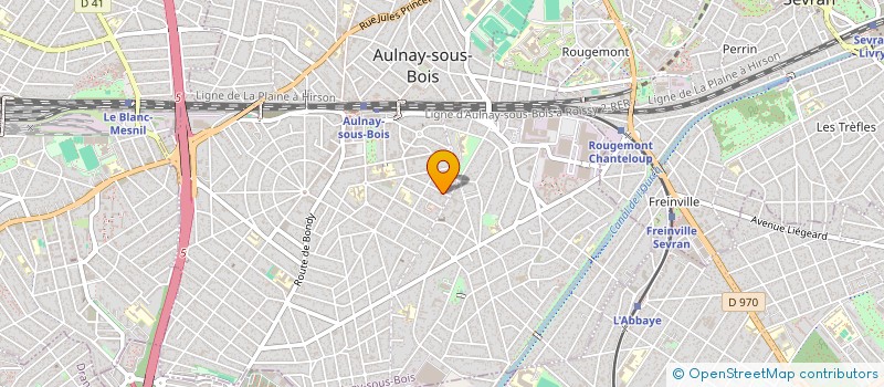 localisation de l'entreprise APIM à AULNAY-SOUS-BOIS