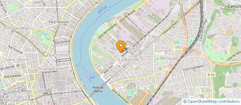 localisation de l'entreprise APIMI ASS INOVATION MATIERE INTEGRATION à BORDEAUX