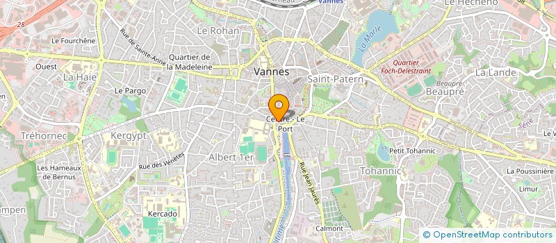 localisation de l'entreprise APIMMO à VANNES