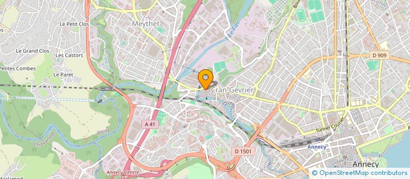localisation de l'entreprise APIMUSE à ANNECY