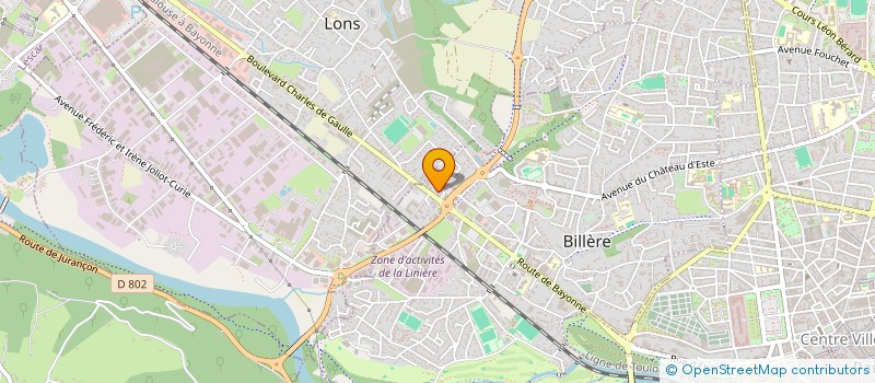 localisation de l'entreprise APINOT  BILLERE