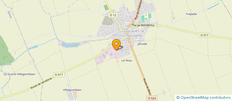 localisation de l'entreprise APIRJSO ASA (ASSOCIATION DE SPORT ADAPTE)  OUCQUES LA NOUVELLE