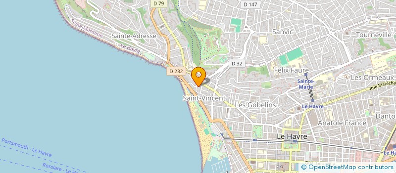 localisation de l'entreprise APIROKA à LE HAVRE