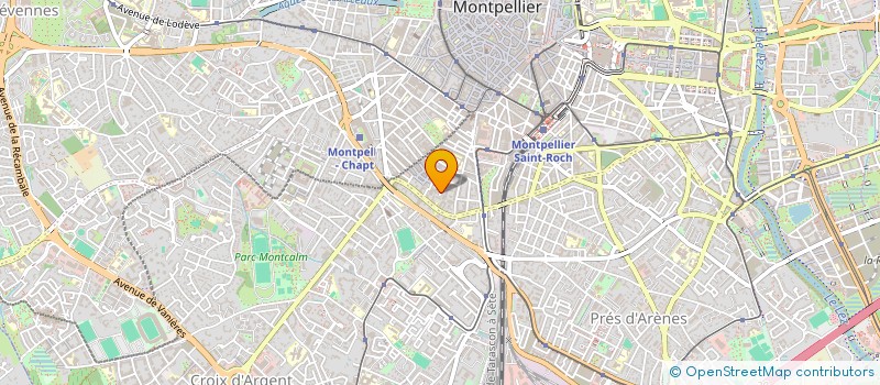 localisation de l'entreprise APIS à MONTPELLIER