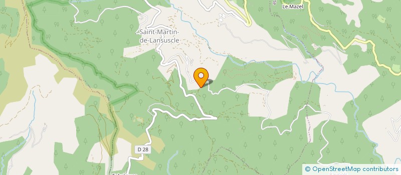localisation de l'entreprise APIS AZULI à SAINTE-CROIX-VALLEE-FRANCAISE
