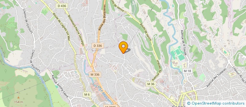 localisation de l'entreprise APIS CONSEIL à CAGNES-SUR-MER
