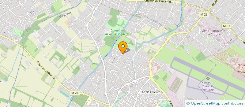 localisation de l'entreprise APIS HOLDING  CUGNAUX