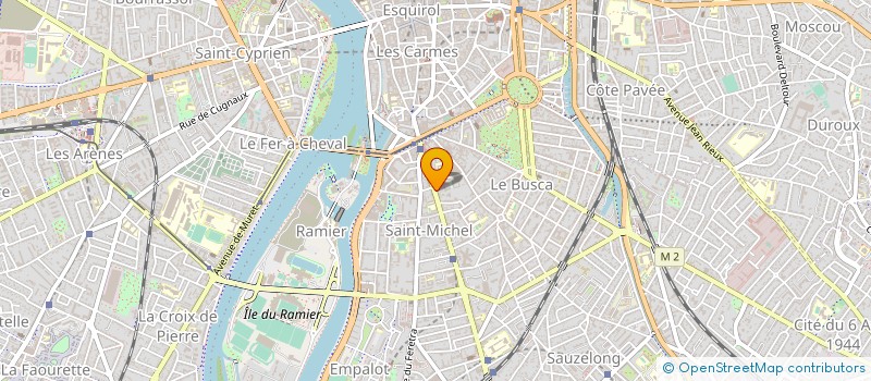 localisation de l'entreprise APIS LIBRAIRIE à TOULOUSE