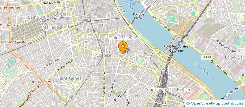 localisation de l'entreprise APIS VIANDES à BORDEAUX
