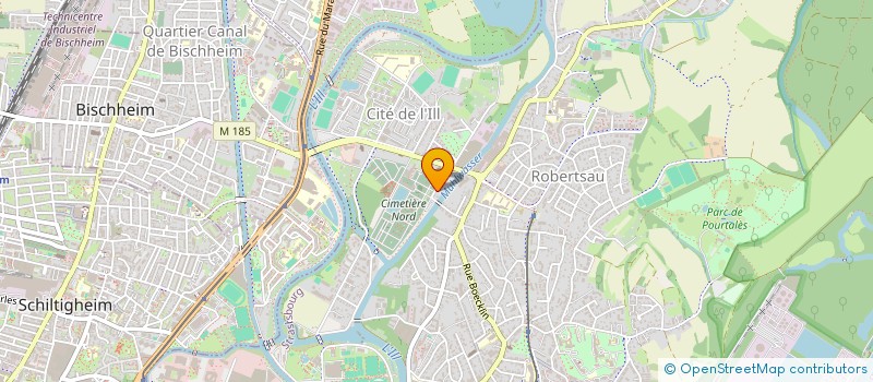 localisation de l'entreprise APISERANA à STRASBOURG