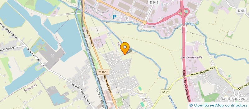 localisation de l'entreprise APISOLIS  SAINT-JORY