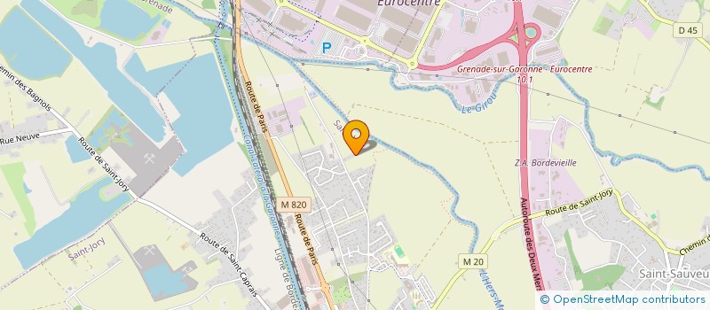 localisation de l'entreprise APISOLIS INVEST  SAINT-JORY