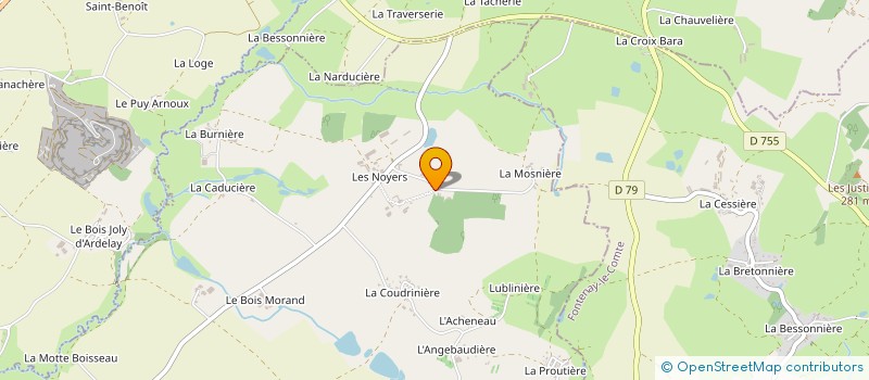 localisation de l'entreprise APISTORY  SAINT-PAUL-EN-PAREDS