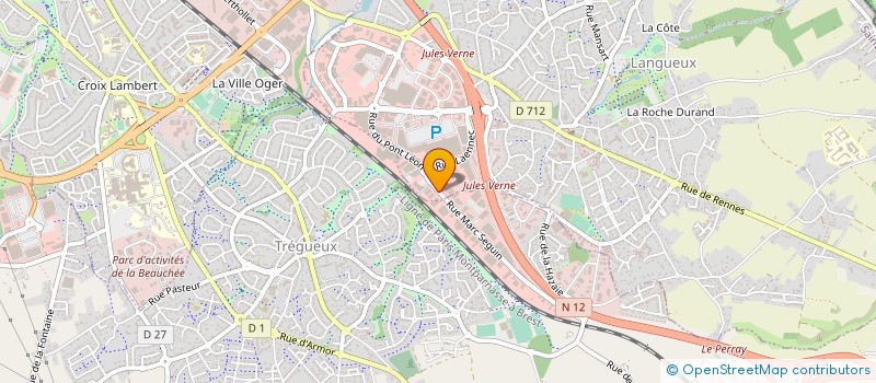 localisation de l'entreprise APIUM INFORMATIQUE à LANGUEUX