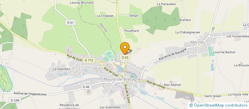 localisation de l'entreprise APIVET  CESSON-SEVIGNE