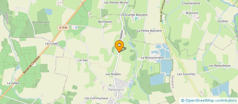 localisation de l'entreprise APIVET  RELEVANT